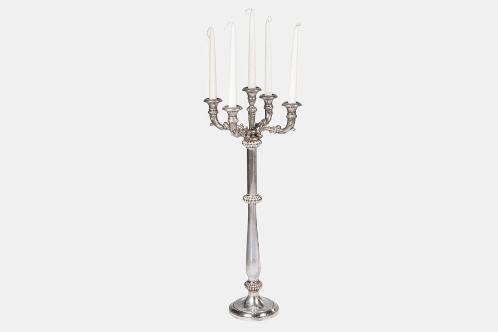 Extension for five pillar silver candleholder - Image 0