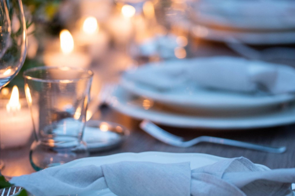 Sand colour linen napkin - Image 2