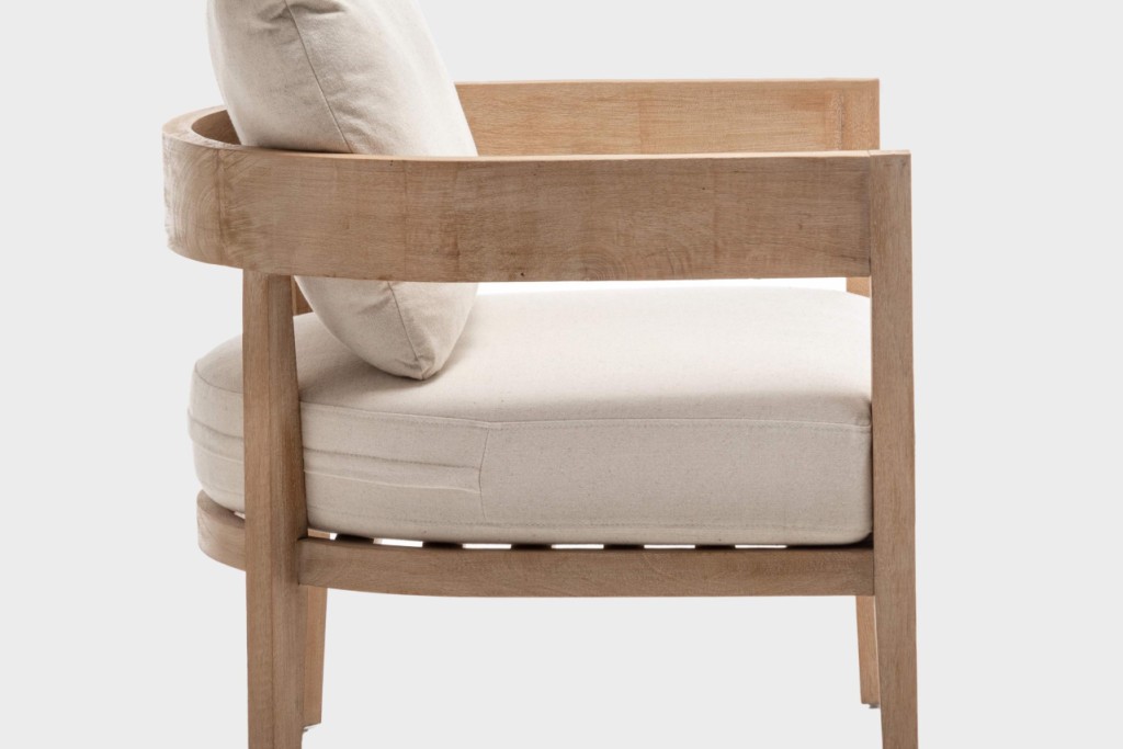 Wooden armchair - Image 6