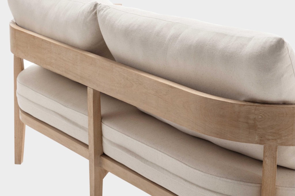 Wooden sofa - Image 6