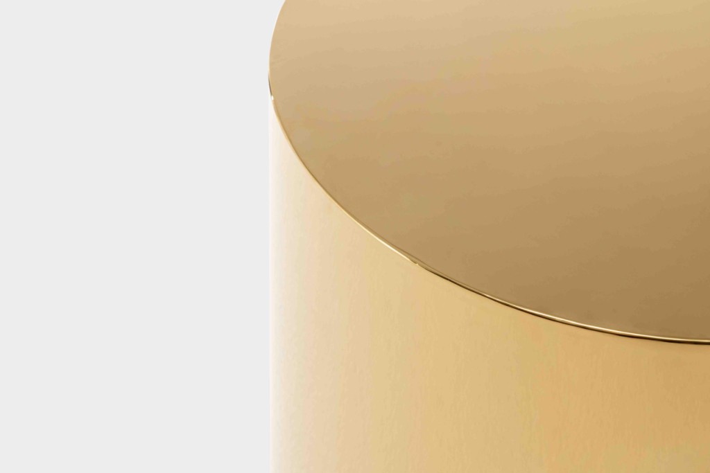 Gold side table - Image 1