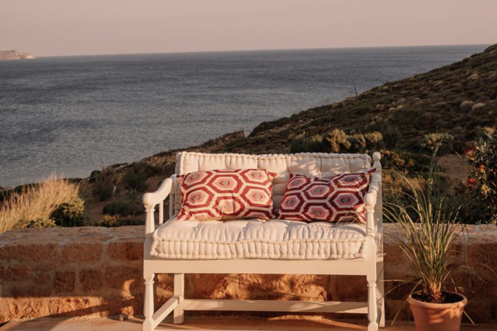 Pink Ikat pillows - Image 0