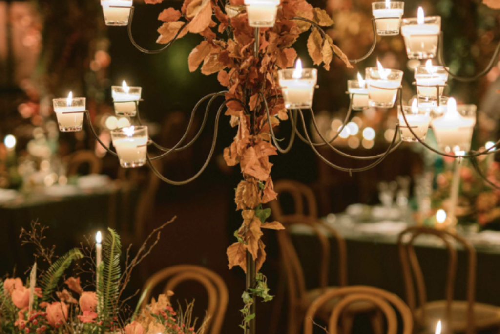 Small glass candleholder - Image 1