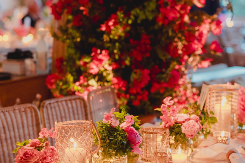 Rattan candleholders - Image 3